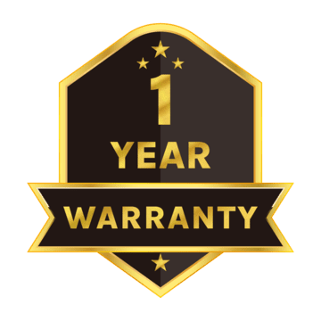 1 Year Warranty